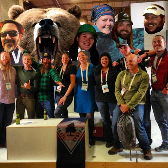 Thru-hikers had a bigger presence than ever at the OR Show this year.