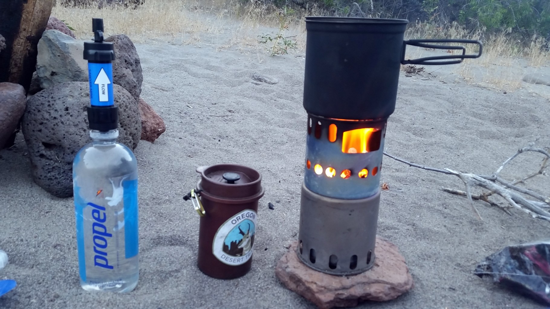 Toaks Photo in use 2